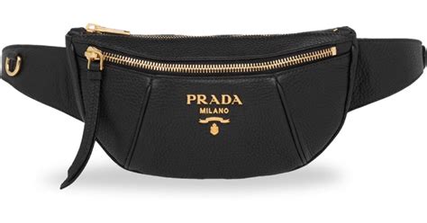 prada vitello daino pebbled leather belt bag|Prada vitello daino price.